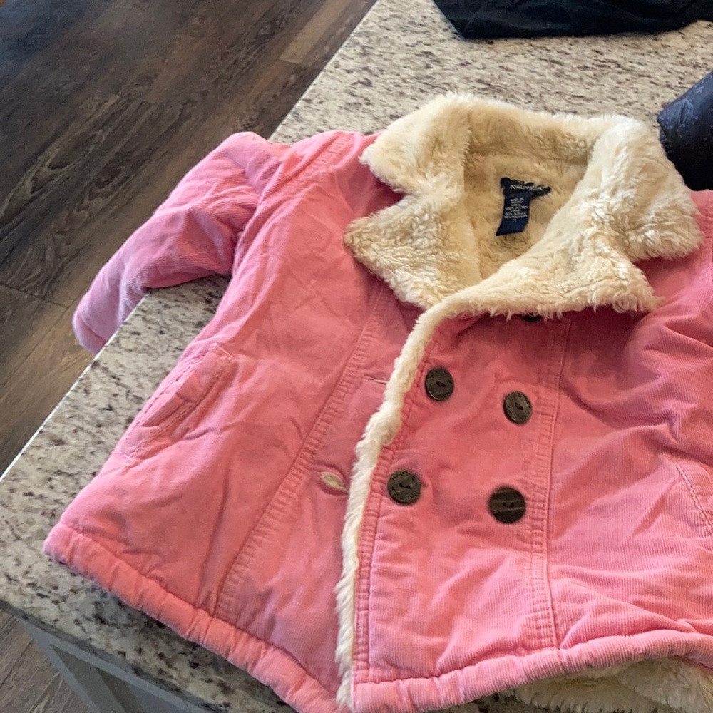 Pink Nautica Girks Corduroy coat
